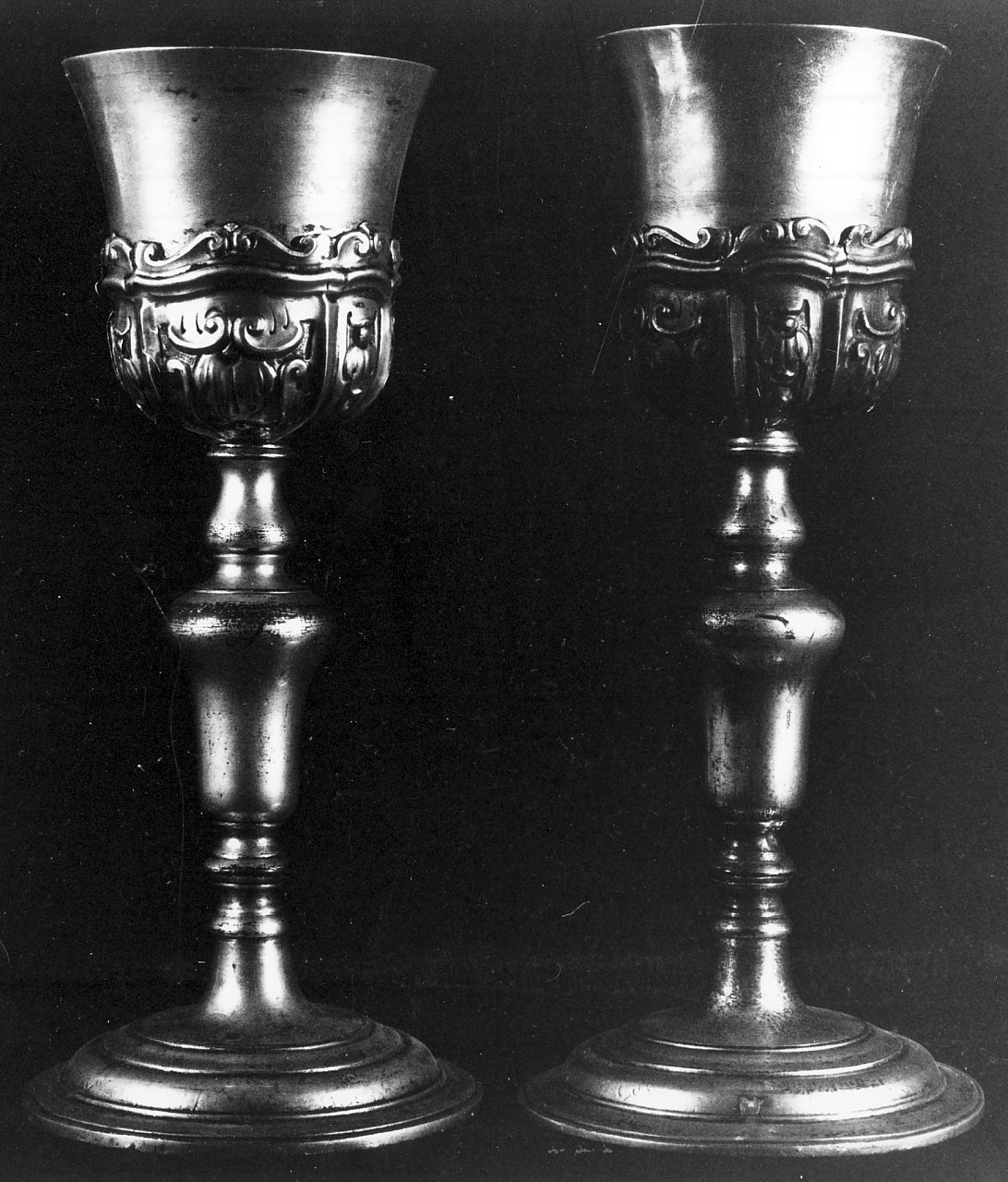 calice, coppia - bottega calabrese (sec. XVIII)