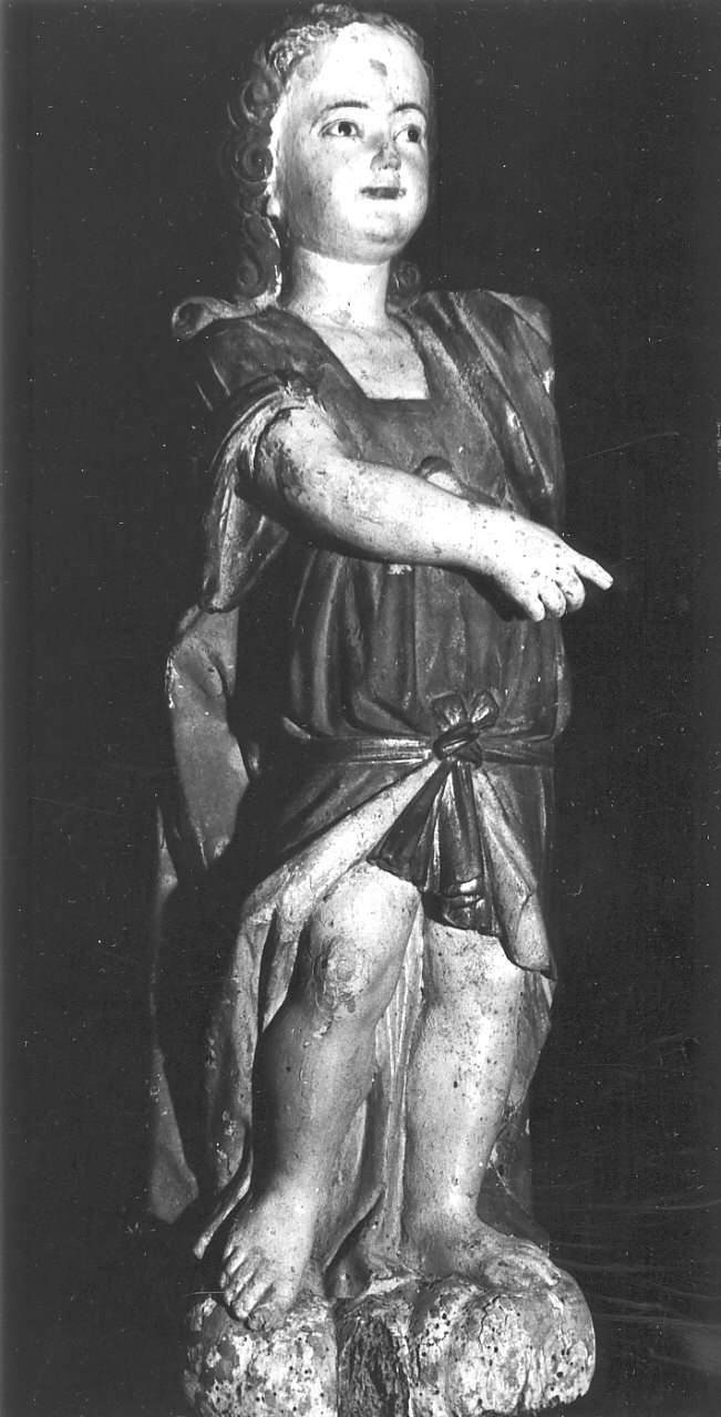 angelo (scultura) - bottega calabrese (sec. XVII)