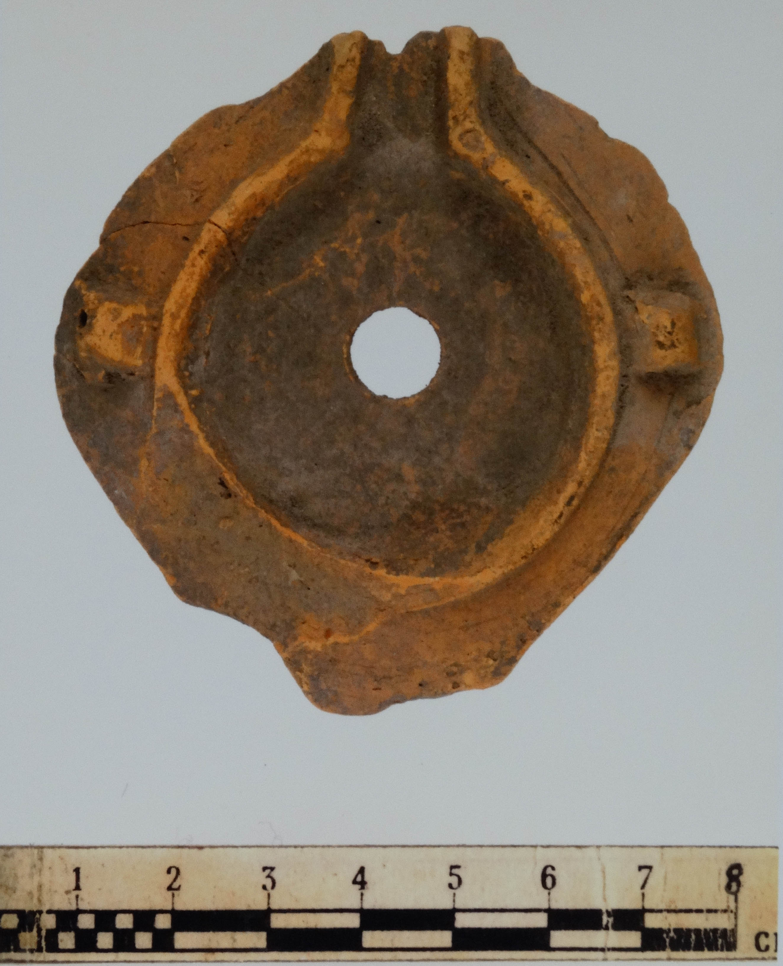 Firmalampe/ frammento, Firmalampe, tipo Loeschke Xa/b - Tradizione romana (sec. I - II d.C)