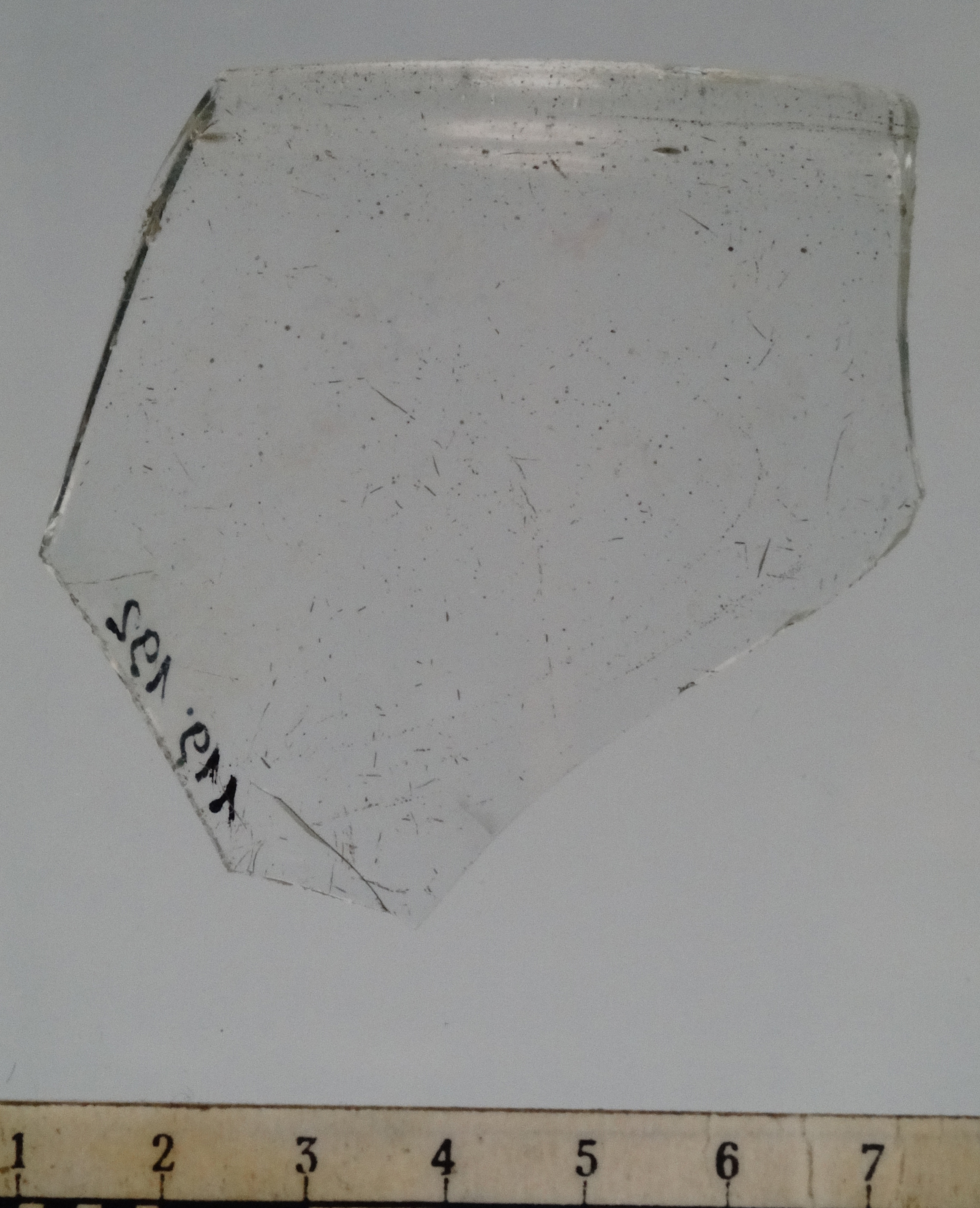 bicchiere cilindrico/ orlo - produzione romana (sec. I-II d.C)