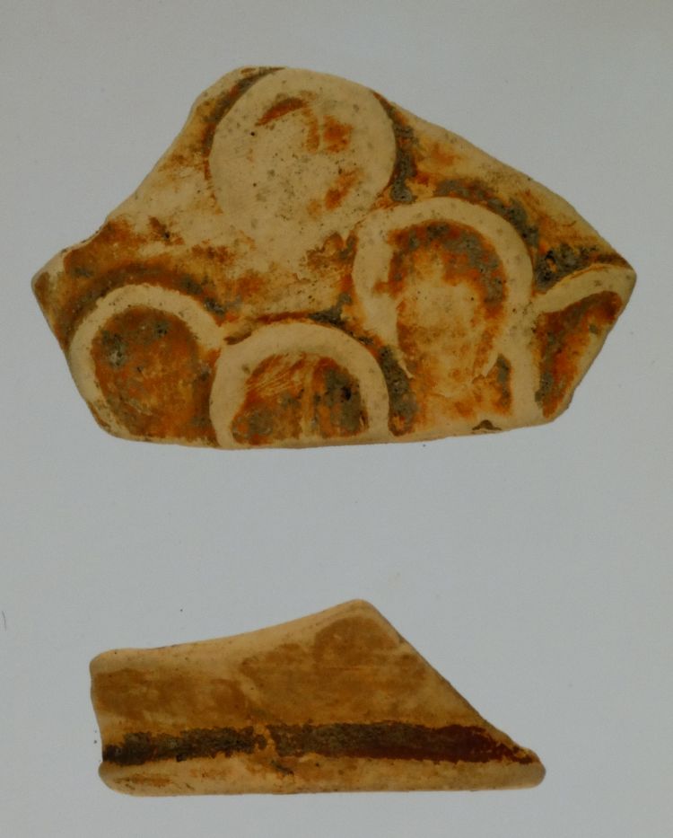 Coppetta/ frammento - produzione romana (sec. I d.C)