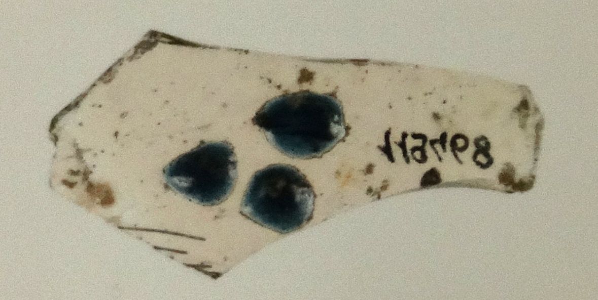 Nuppenbecher/ frammento, Isings 106c - gusto renano (sec. IV d.C)