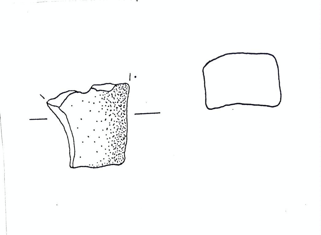 pane/frammento, a piccone - Cultura dell'età del bronzo finale-Friuli Centrale (fine/inizio tarda età del Bronzo)