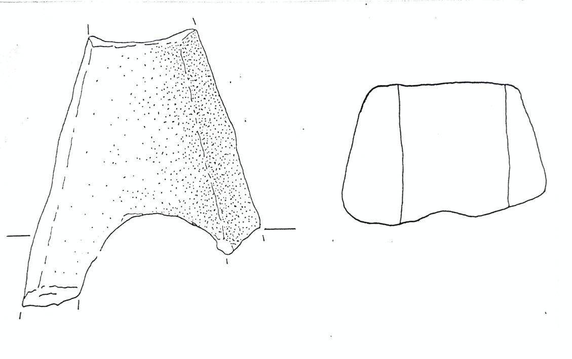 pane/frammento, a piccone - Cultura dell'età del bronzo finale-Friuli Centrale (fine/inizio tarda età del Bronzo)