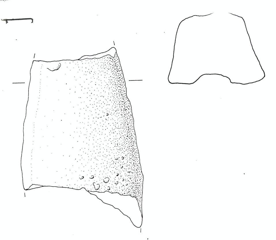 pane/frammento, a piccone - Cultura dell'età del bronzo finale-Friuli Centrale (fine/inizio tarda età del Bronzo)