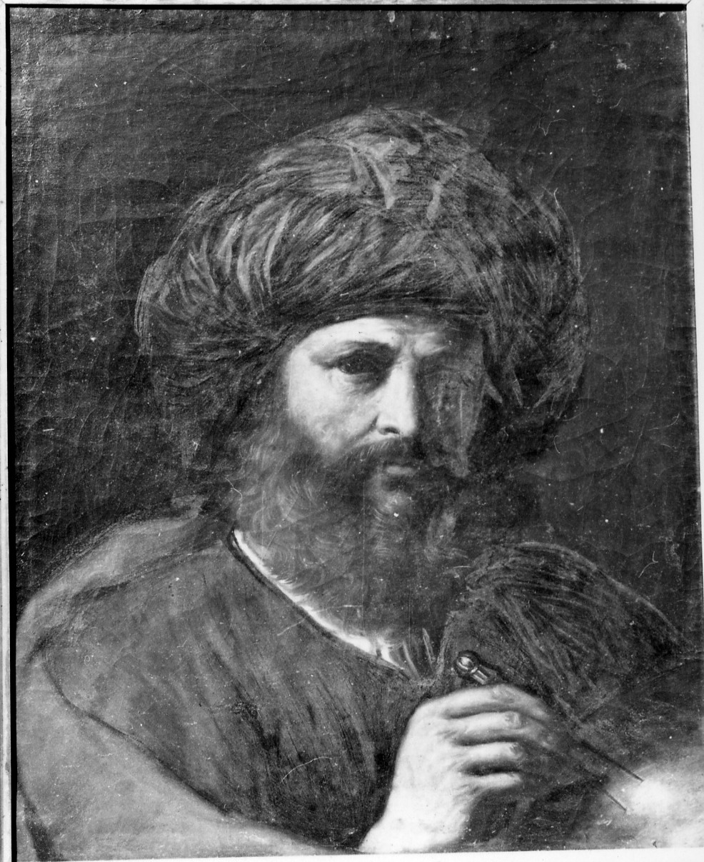 ritratto di astronomo (dipinto) di Zampieri Domenico detto Domenichino (attribuito) (prima metà sec. XVII)