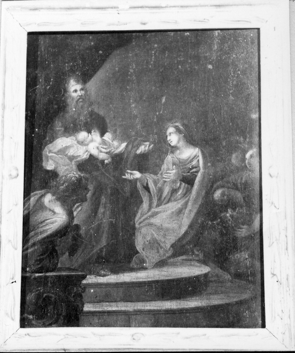 presentazione di Gesù al tempio (dipinto) di Vanni Francesco (attribuito) (fine/ inizio secc. XVI/ XVII)