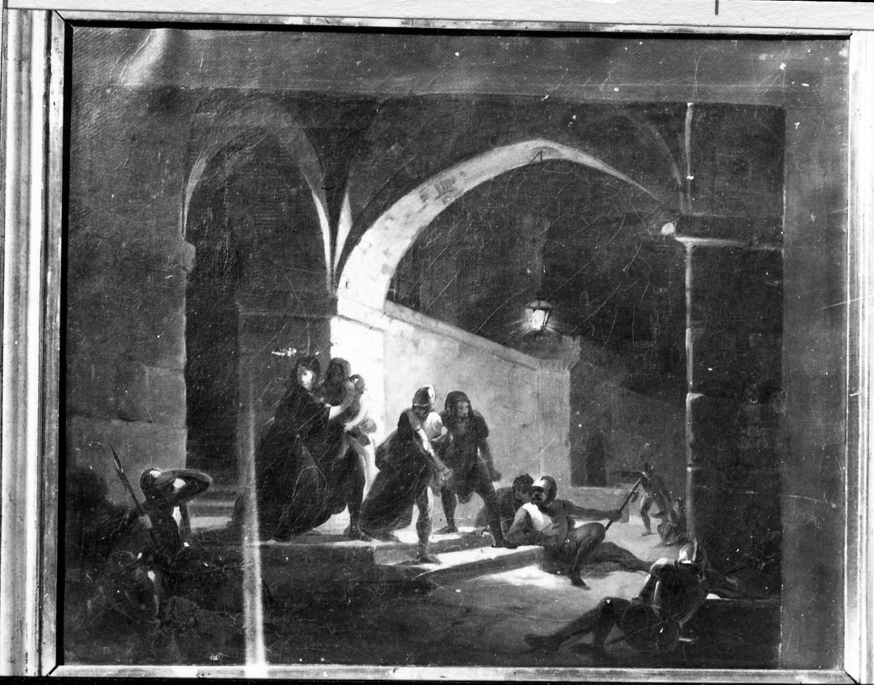 Fuga di margherita pusterla dal carcere (dipinto)
