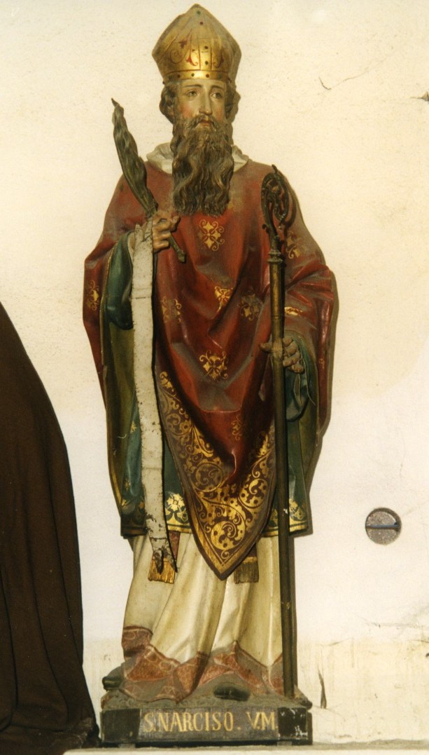 San narciso vescovo (statua)