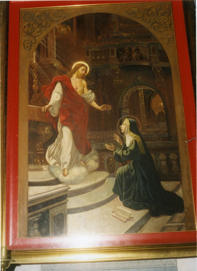 Apparizione del sacro cuore a santa margherita (dipinto)