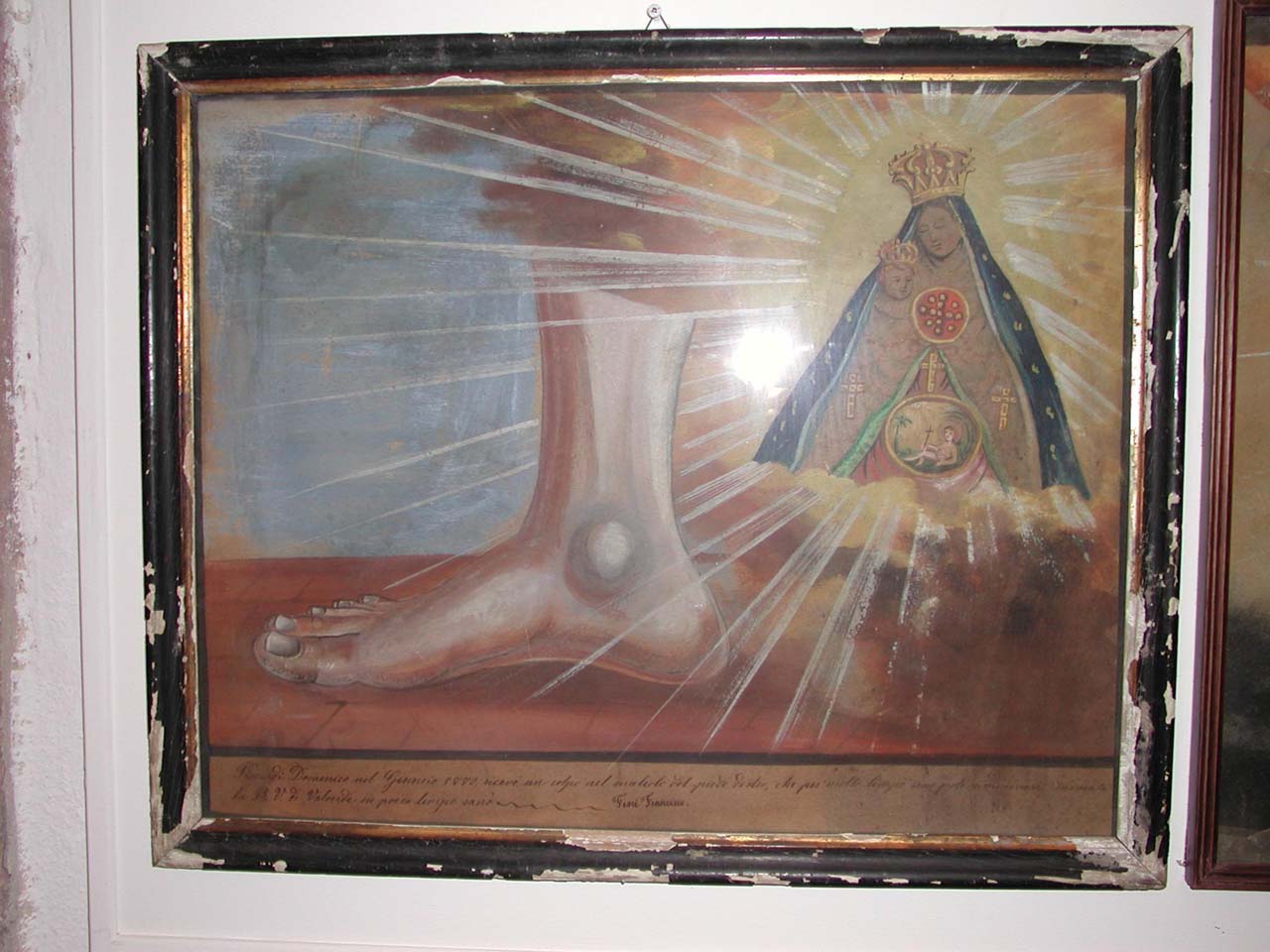 Ringraziamento per grazia ricevuta (ex voto)