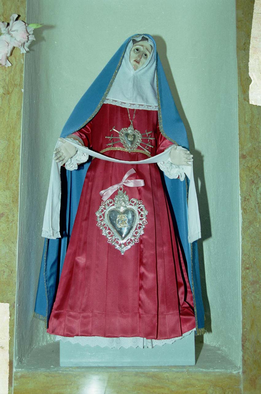 Madonna addolorata (manichino)