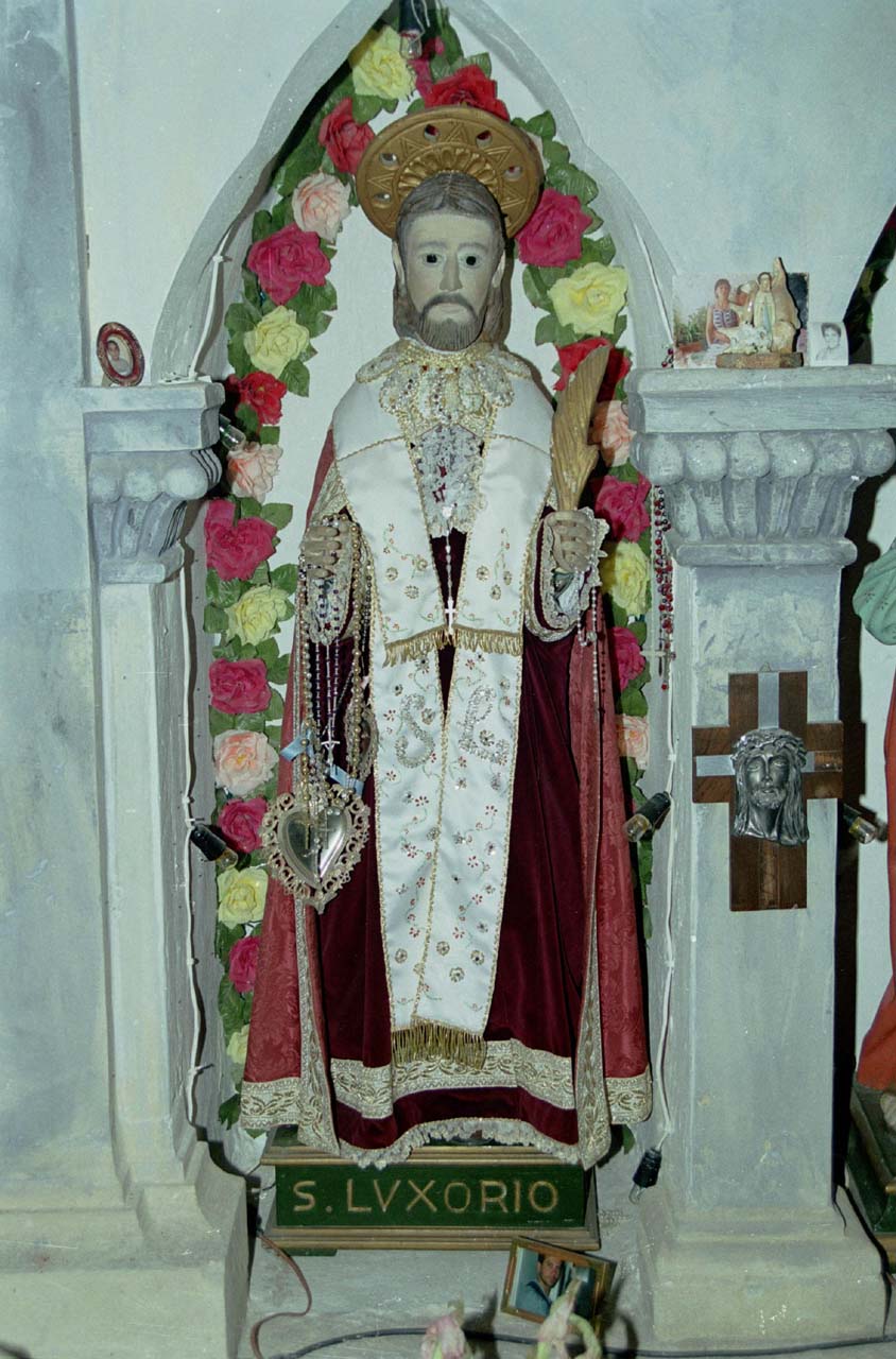 San lussorio "vestito", san lussorio (statua)