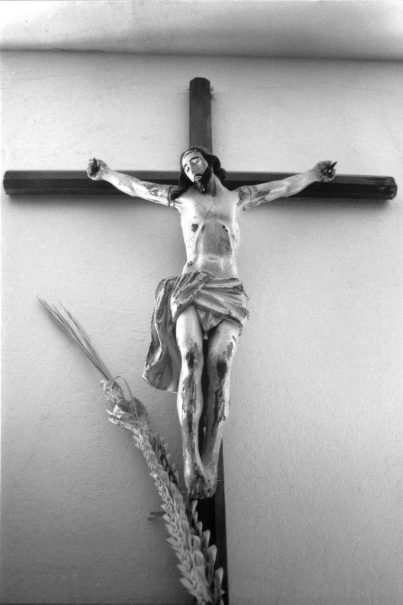 Cristo crocifisso (scultura) - bottega sarda (fine/ inizio secc. XIX/ XX)