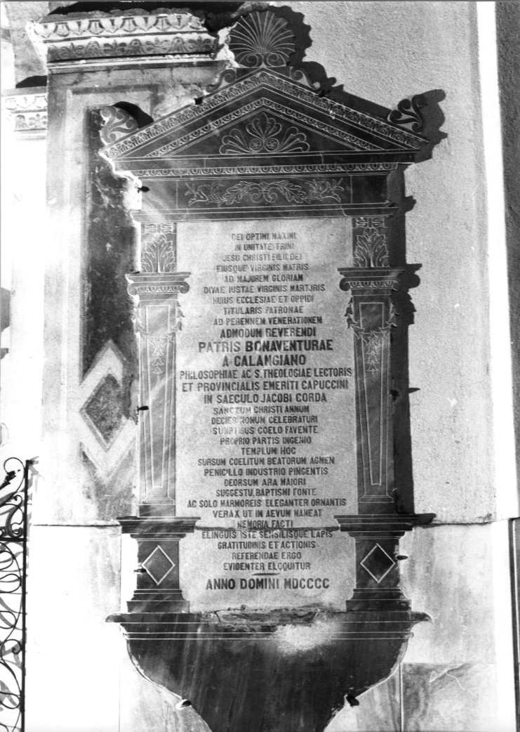 Lapide commemorativa