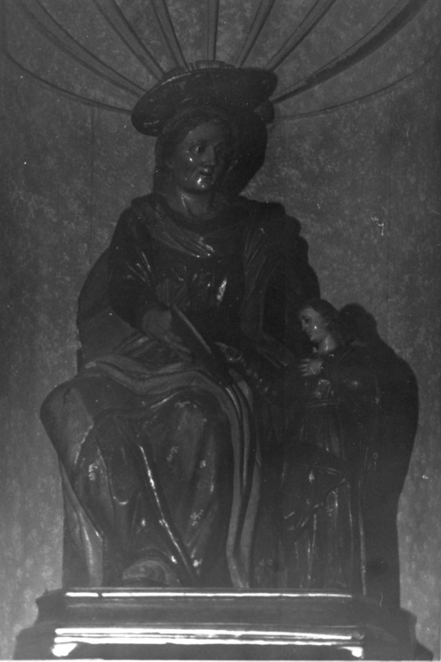 Maria vergine bambina e sant'anna (scultura)