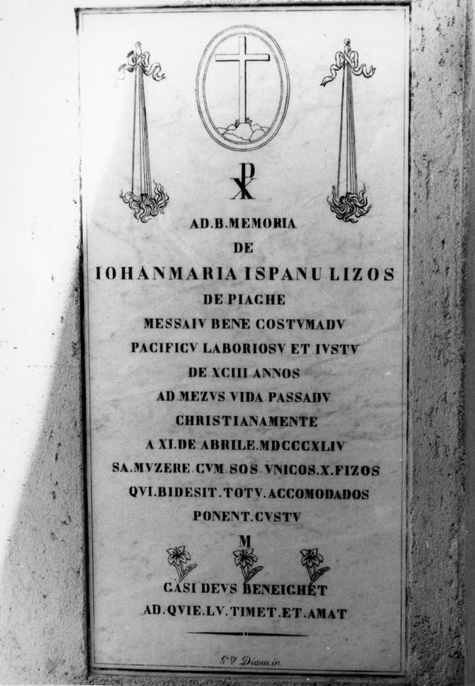 Lapide tombale