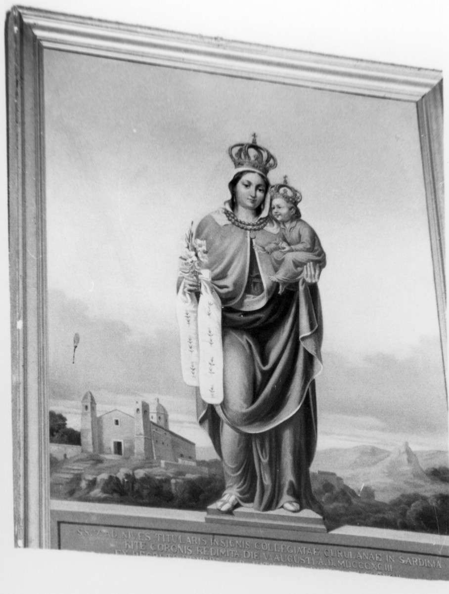 Madonna della neve, madonna con bambino (dipinto)