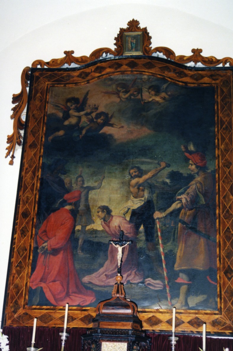 Martirio dei santi cosma e damiano (pala d'altare)