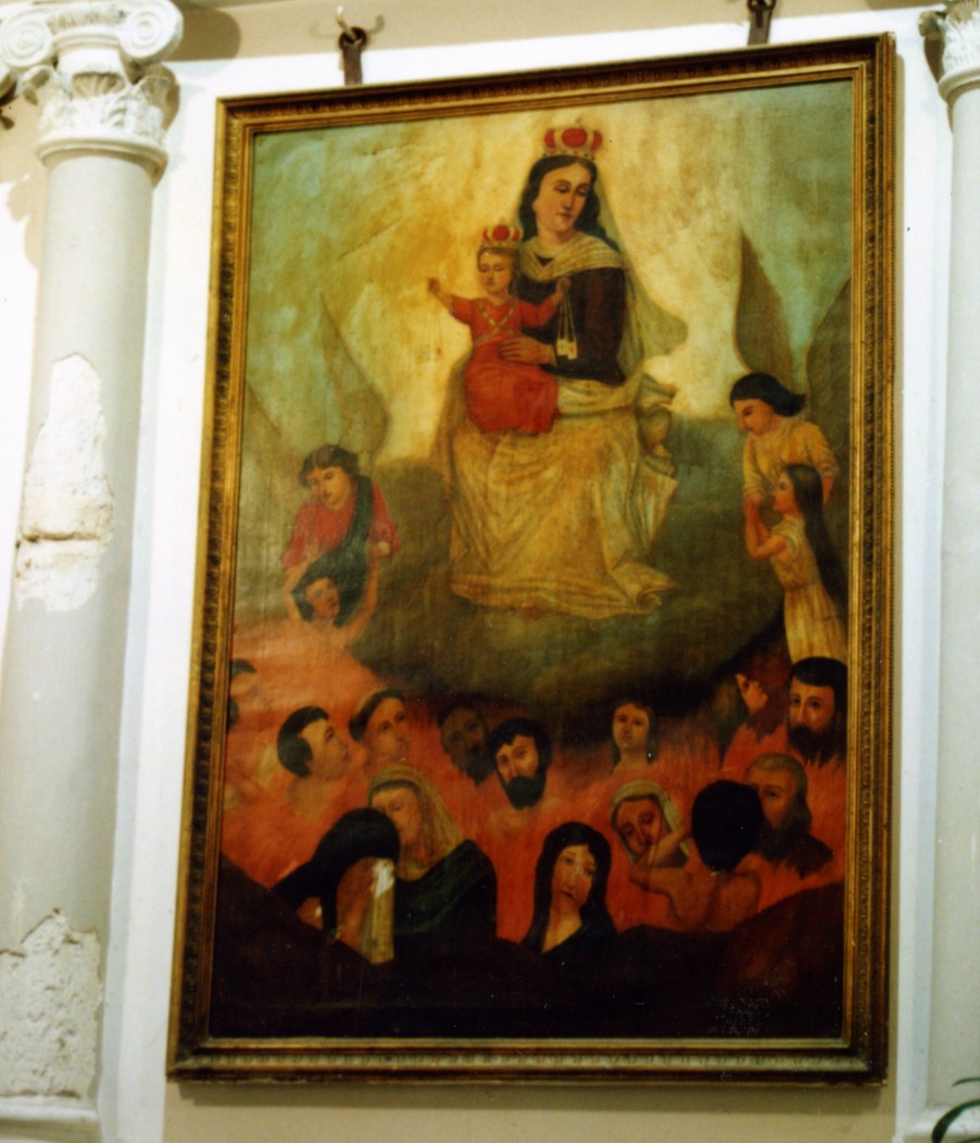 Madonna del carmelo intercede per le anime del purgatorio (dipinto)