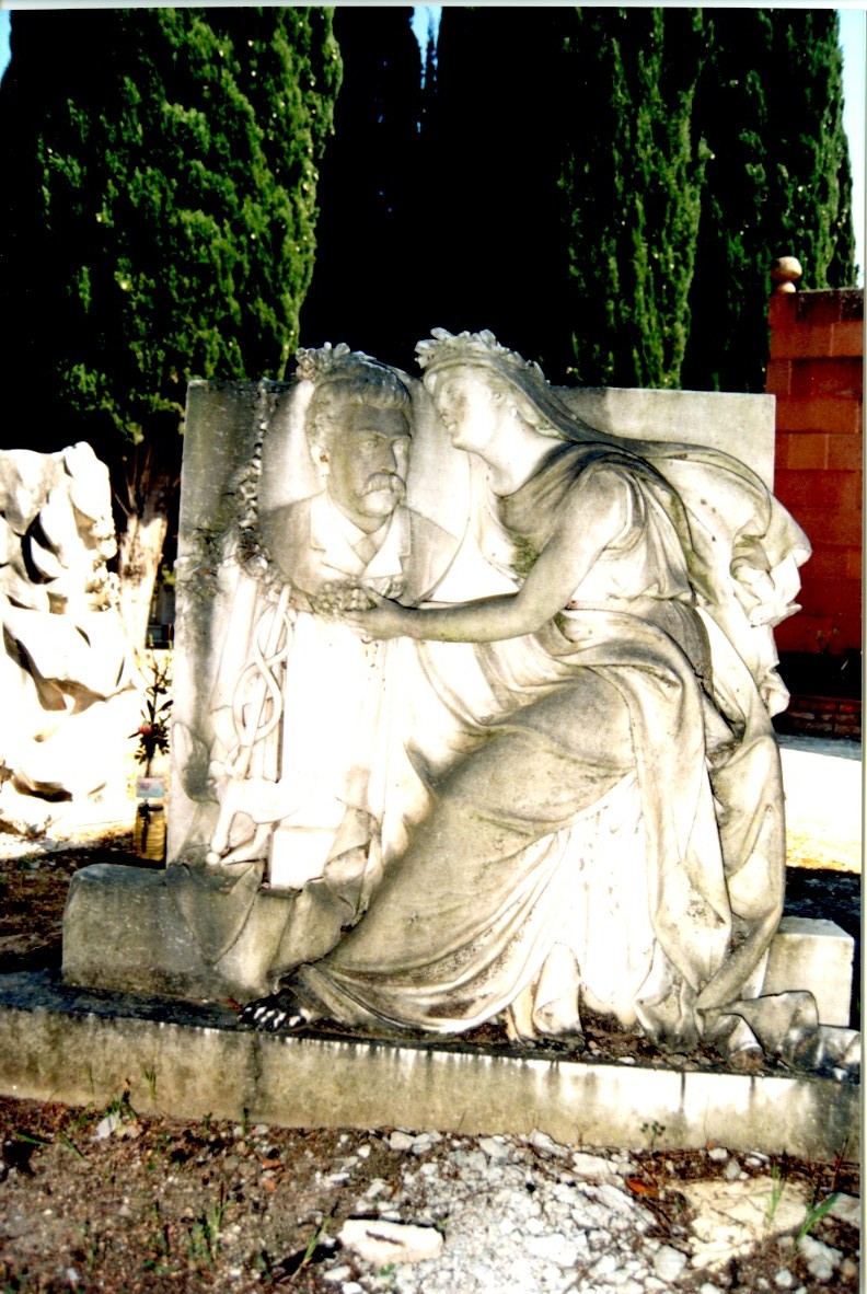 Figura allegorica femminile (monumento funebre, frammento)