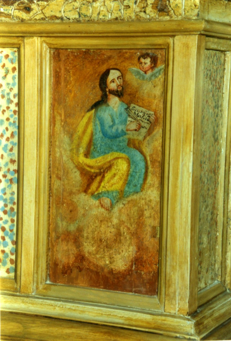 San matteo evangelista (scomparto di predella)