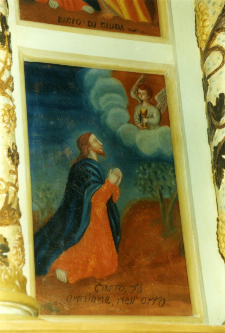 Orazione di cristo nell'orto di getsemani (scomparto di polittico)