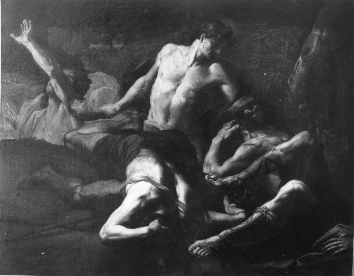 Sansone stermina i filistei con una mascella d'asino (dipinto)