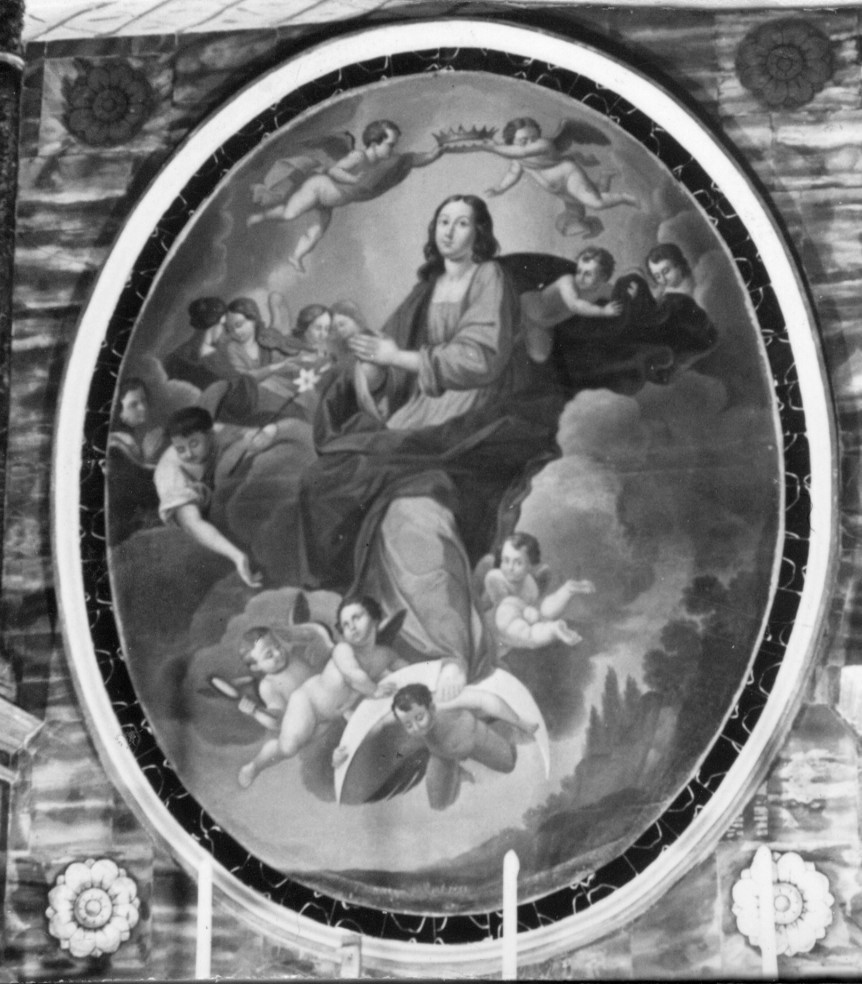 Madonna della neve, madonna con angeli (dipinto)