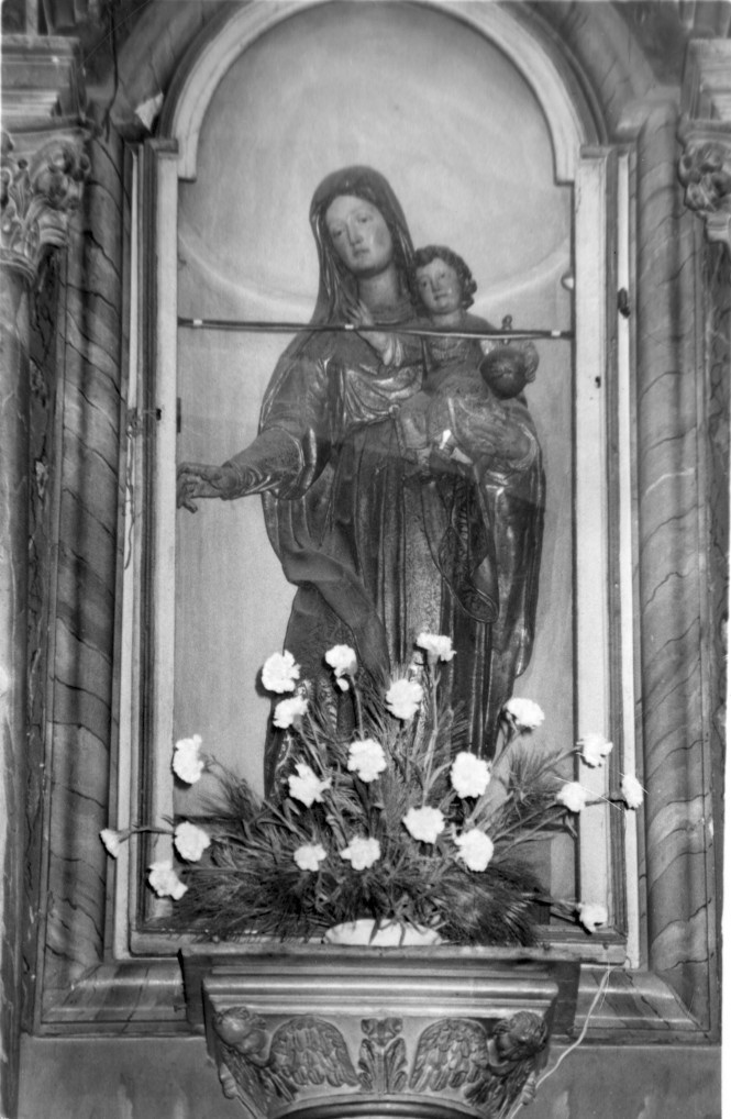 Madonna degli Angeli (scultura) - bottega italiana (fine sec. XVII)