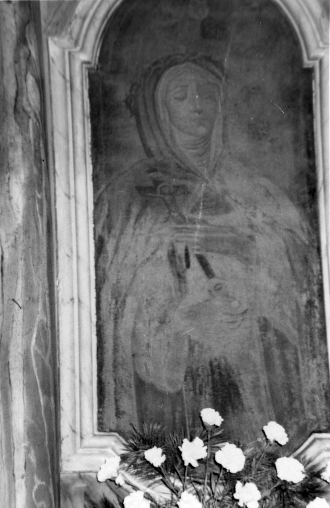 Santa Chiara (dipinto) - ambito sardo (fine/ inizio secc. XVIII/ XIX)