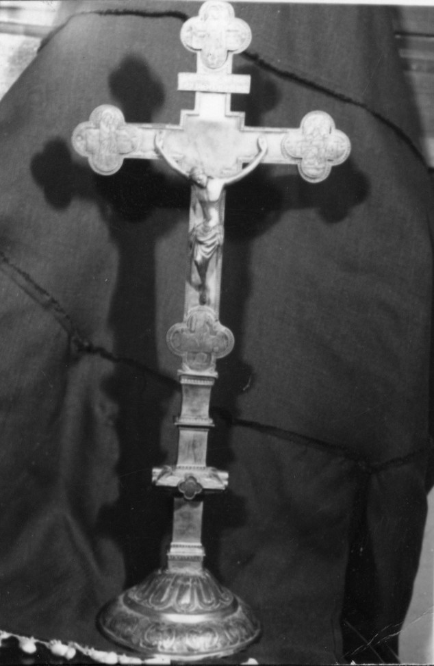 croce d'altare - bottega oristanese (sec. XV)