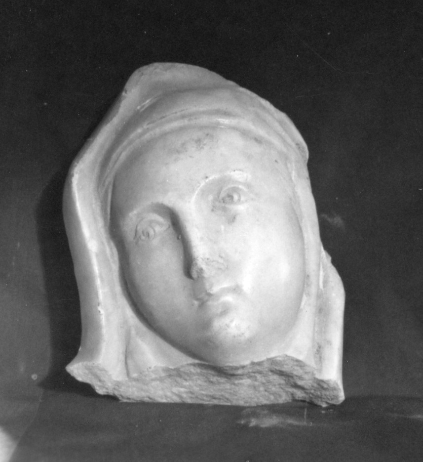 Santa caterina (scultura, frammento)