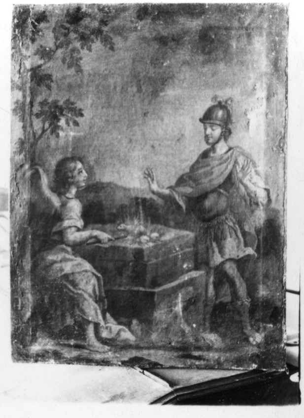 Santo guerriero e angelo (dipinto)