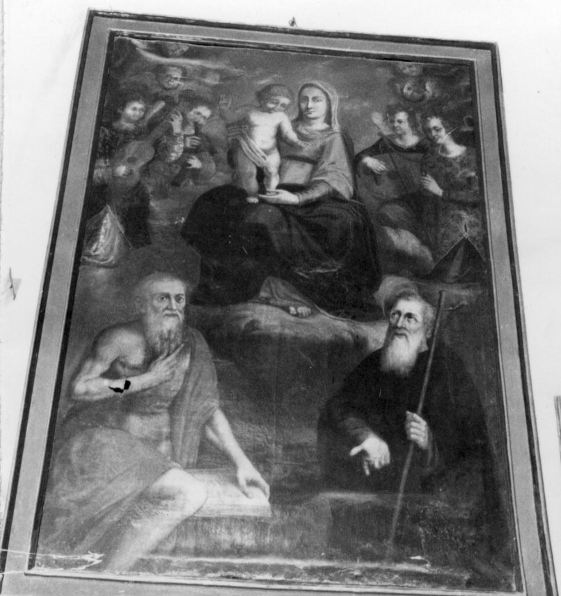 Madonna con bambino, san paolo eremita e sant'antonio abate (dipinto)