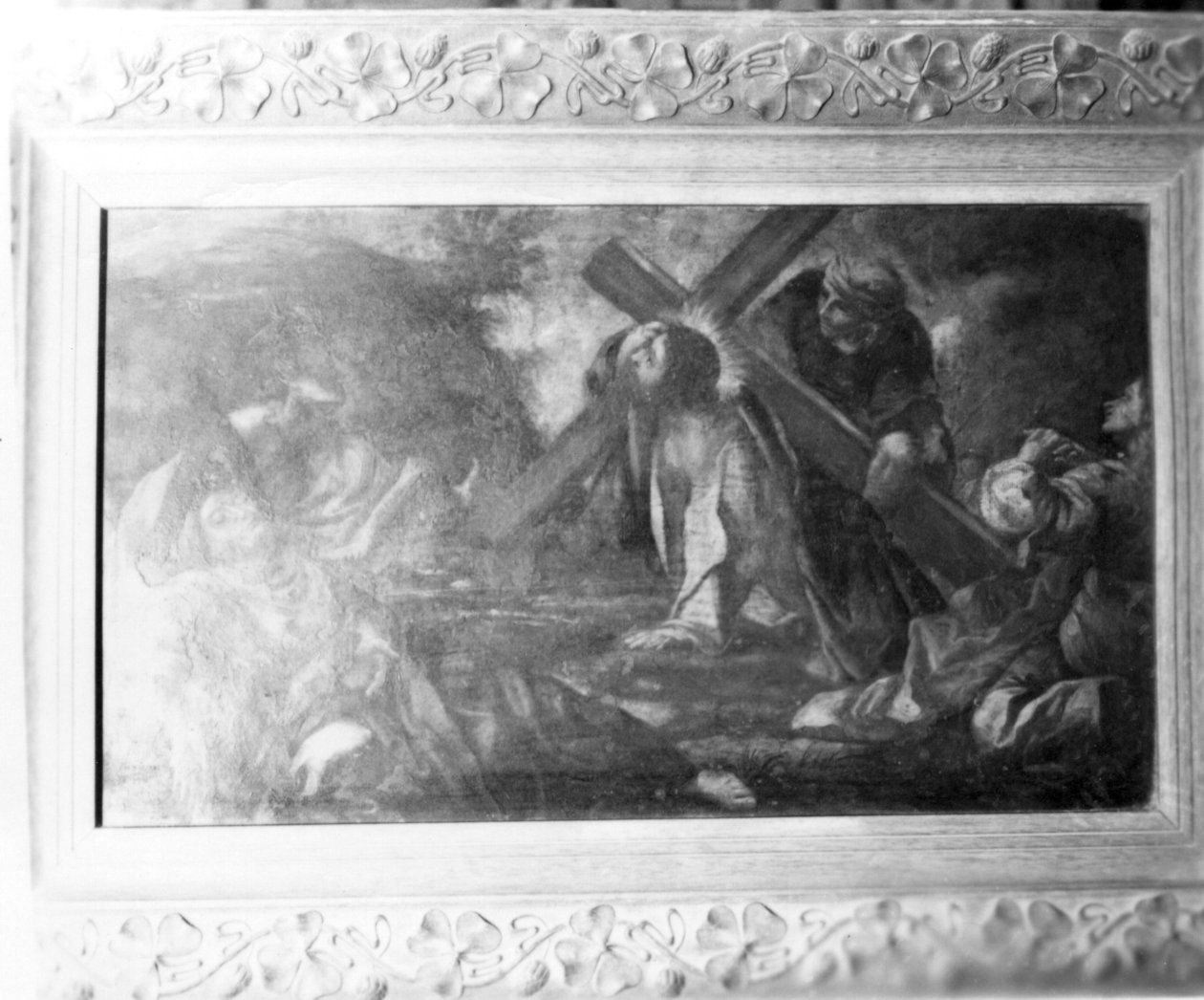 Cristo aiutato da simone il cireneo a portare la croce (dipinto)