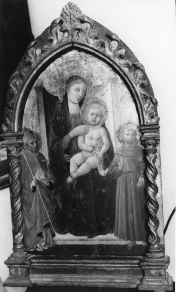 Madonna con bambino in trono tra san biagio e san francesco d'assisi (dipinto)