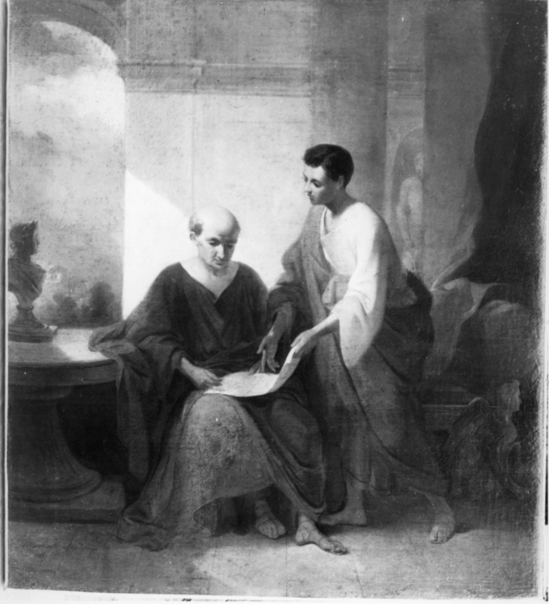 Arrio di plubio davanti a mecenate (dipinto)