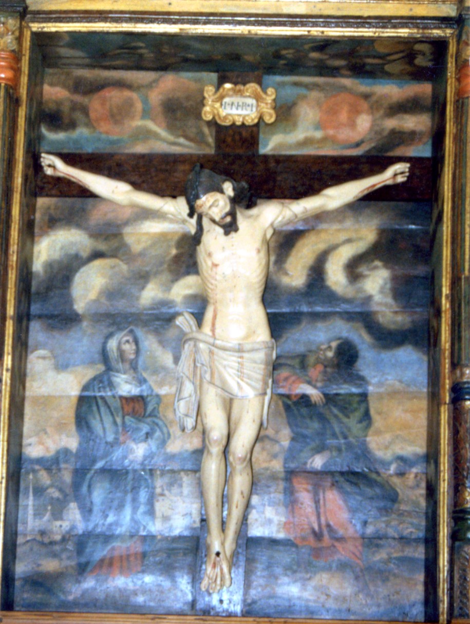 Cristo crocifisso (scultura, elemento d'insieme)