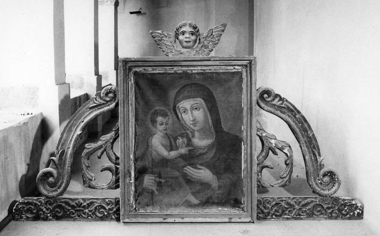 Madonna con bambino (cimasa)