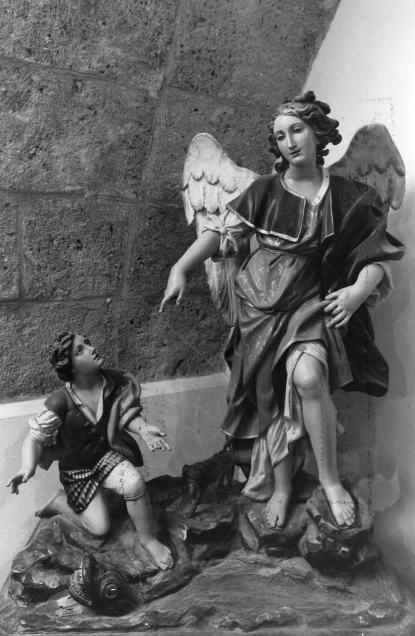 Tobia e san raffaele arcangelo (scultura)