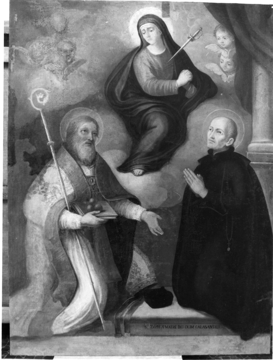 Madonna addolorata tra san nicola di bari e san giuseppe calasanzio (dipinto)