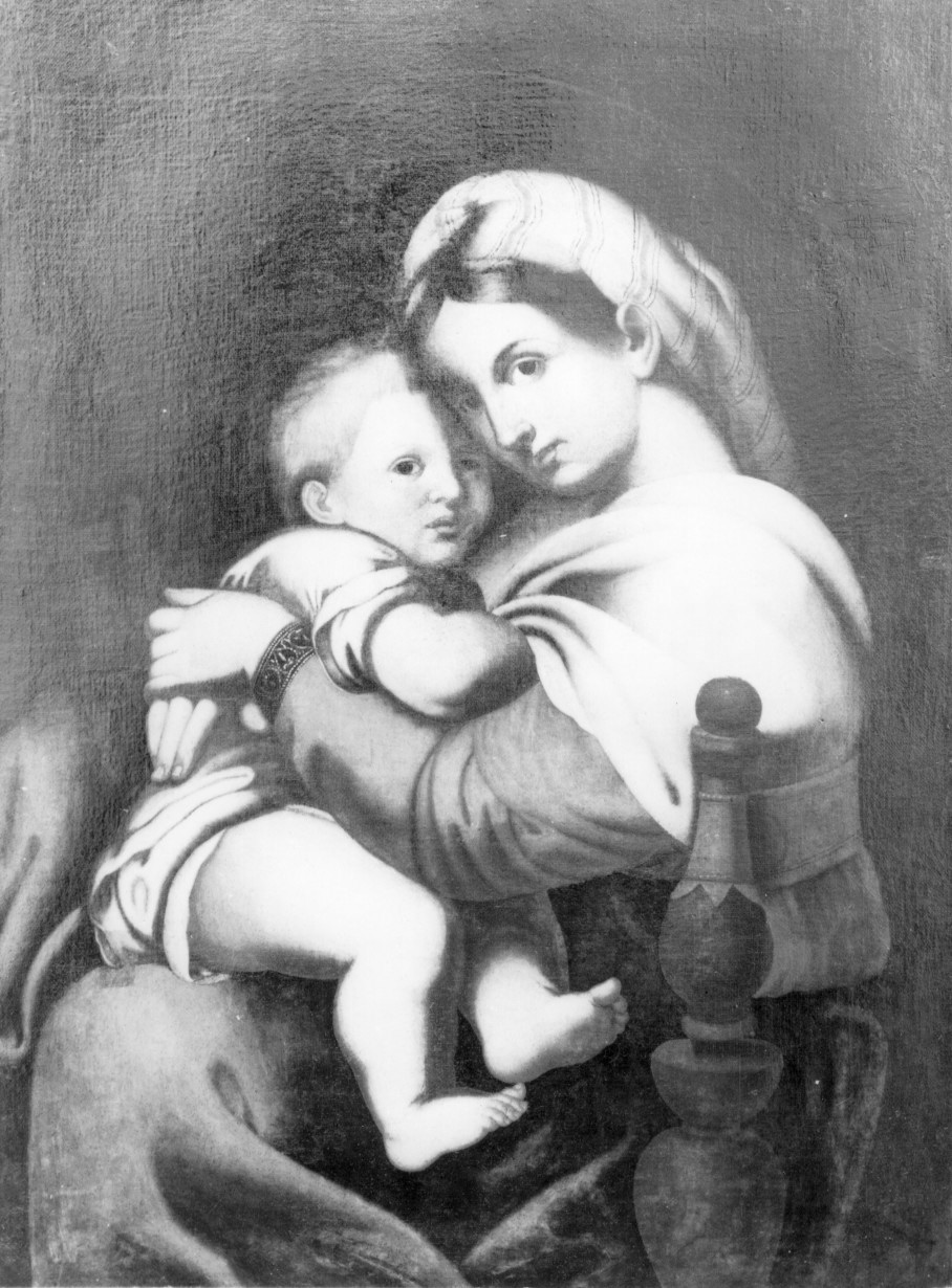 Madonna della seggiola, madonna con bambino (dipinto)
