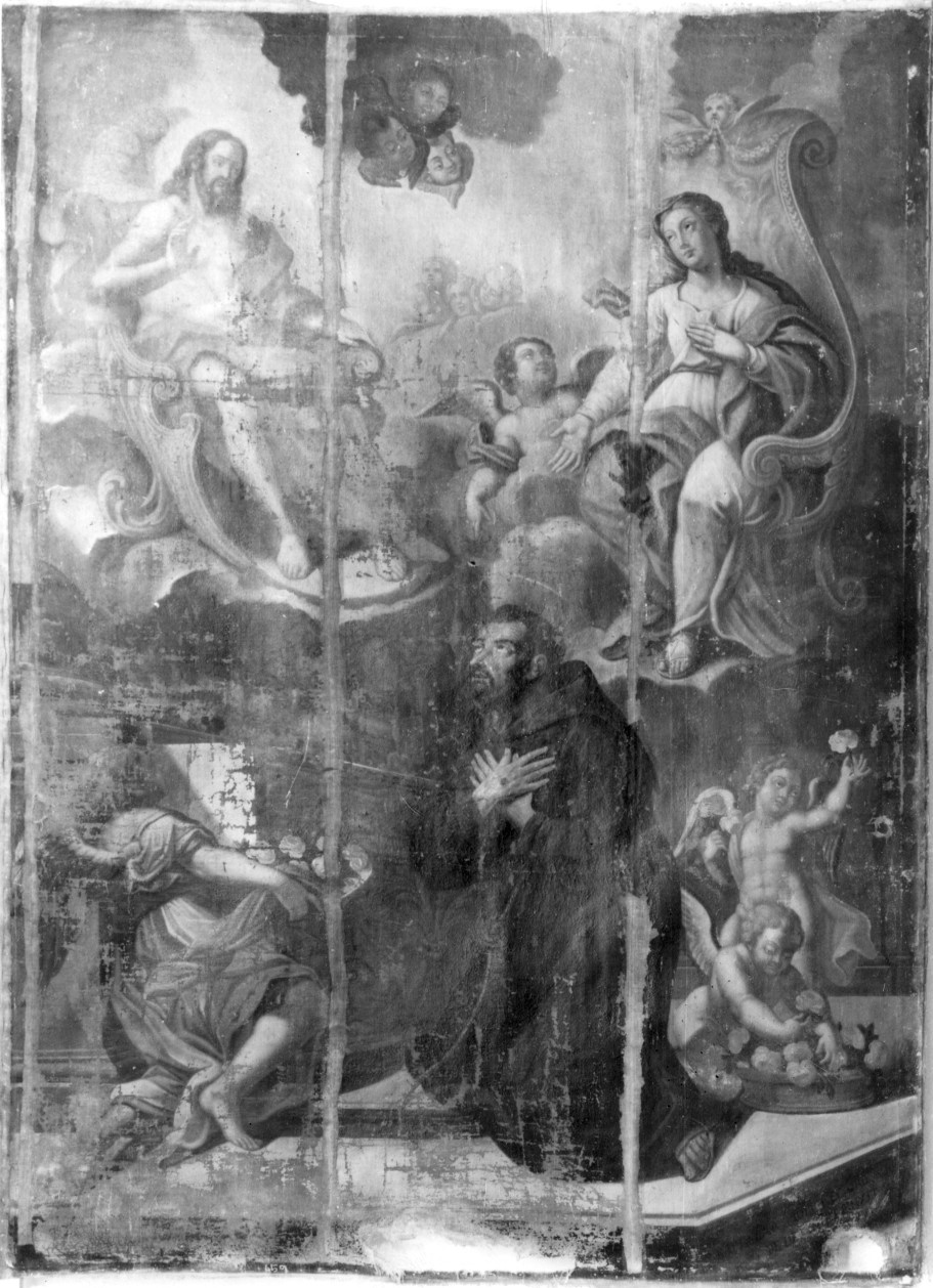 Apparizione di cristo e della madonna a san francesco d'assisi (dipinto)