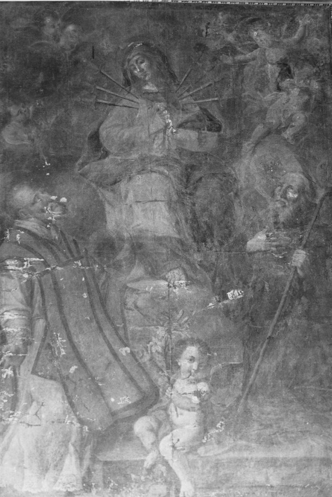 Madonna addolorata con san filippo neri e san francesco di paola (dipinto)