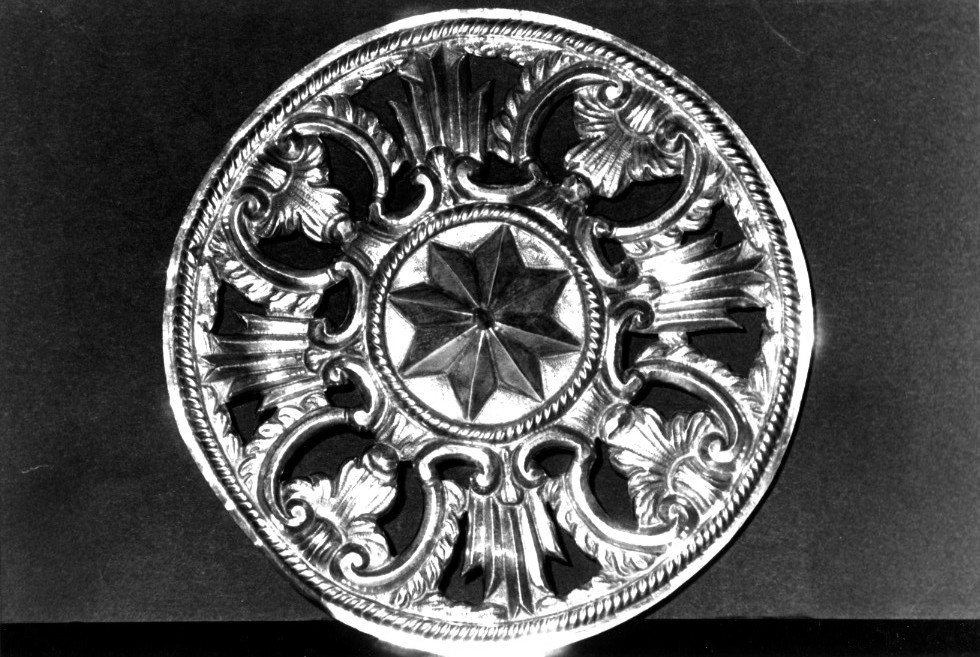 Aureola di immagine sacra