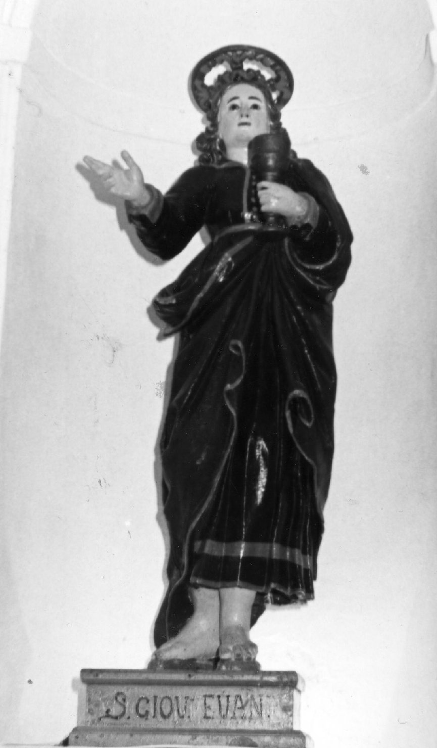 San Giovanni Evangelista (scultura) - bottega napoletana (sec. XVIII)