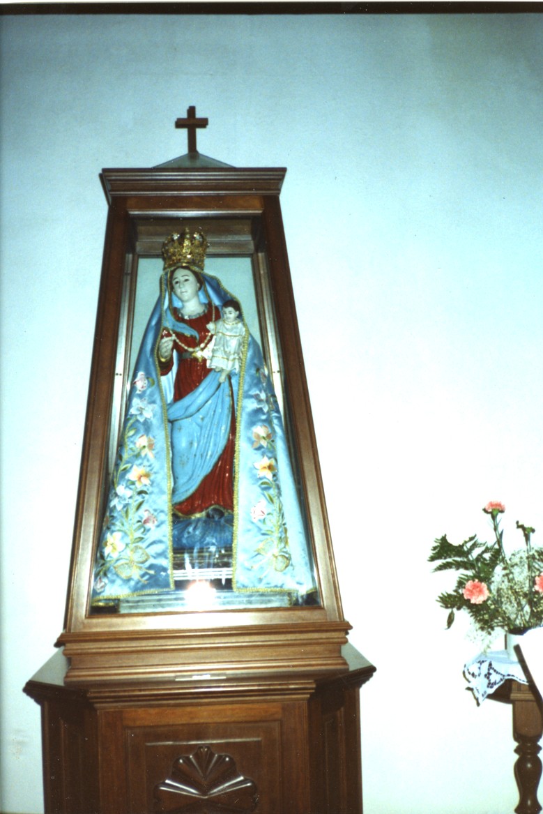 Madonna del rimedio, madonna con bambino (scultura)