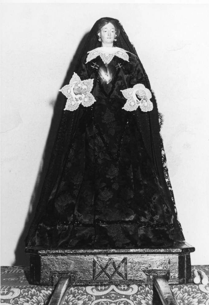 Madonna addolorata (manichino)