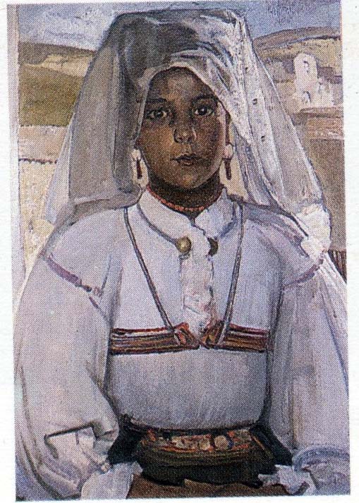 Sposa di ollolai, dipinto